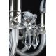 Wranovsky JWZ117082101 - Candelabro de cristal de corrente BONTON 8xE14/40W/230V