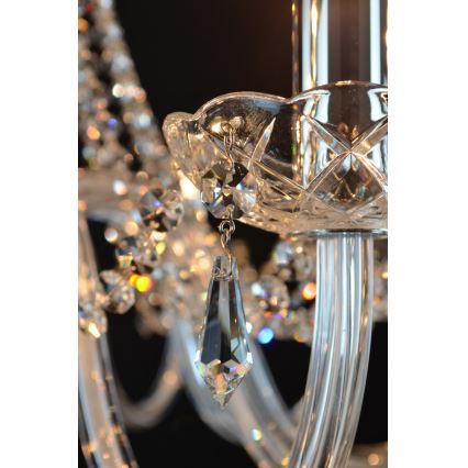 Wranovsky JWZ117122101 - Candelabro de cristal de corrente BONTON 12xE14/40W/230V