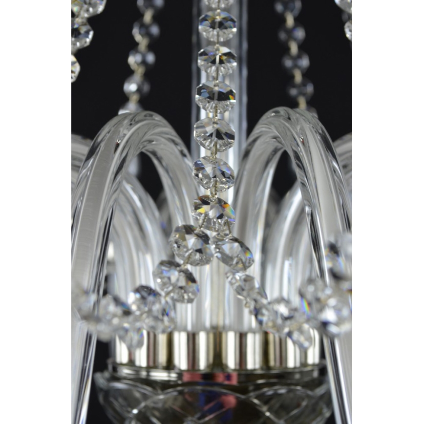 Wranovsky JWZ117122101 - Candelabro de cristal de corrente BONTON 12xE14/40W/230V