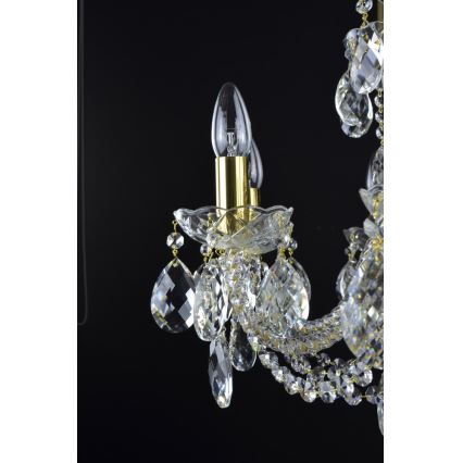 Wranovsky JWZ125122230 - Candelabro de cristal de corrente MARIERA 12xE14/40W/230V