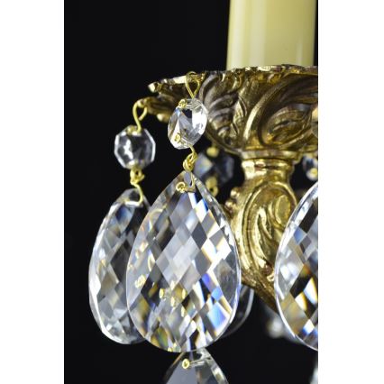 Wranovsky JWZ207061100 - Candelabro de cristal de corrente DRACO 6xE14/40W/230V