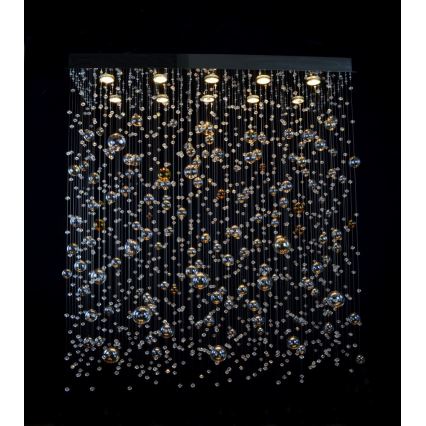 Wranovsky JWZ610100101 - Candelabro de cristal integrado ORBIS 10xGU10/40W/230V