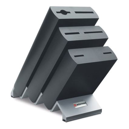 Wüsthof - Conjunto de facas de cozinha com suporte CLASSIC IKON 7 peças freixo/preto