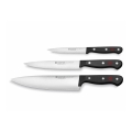 Wüsthof - Conjunto de facas de cozinha GOURMET 3 peças preto