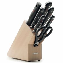 Wüsthof - Conjunto de facas de cozinha num suporte CLASSIC 8 pcs bege