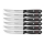 Wüsthof - Conjunto de facas de cozinha para bife GOURMET 6 pcs preto