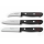 Wüsthof - Conjunto de facas de cozinha para legumes GOURMET 3 pcs preto