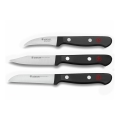 Wüsthof - Conjunto de facas de cozinha para legumes GOURMET 3 peças preto