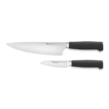 Wüsthof - Conjunto de facas de cozinha PARTNER, 2 peças, preto