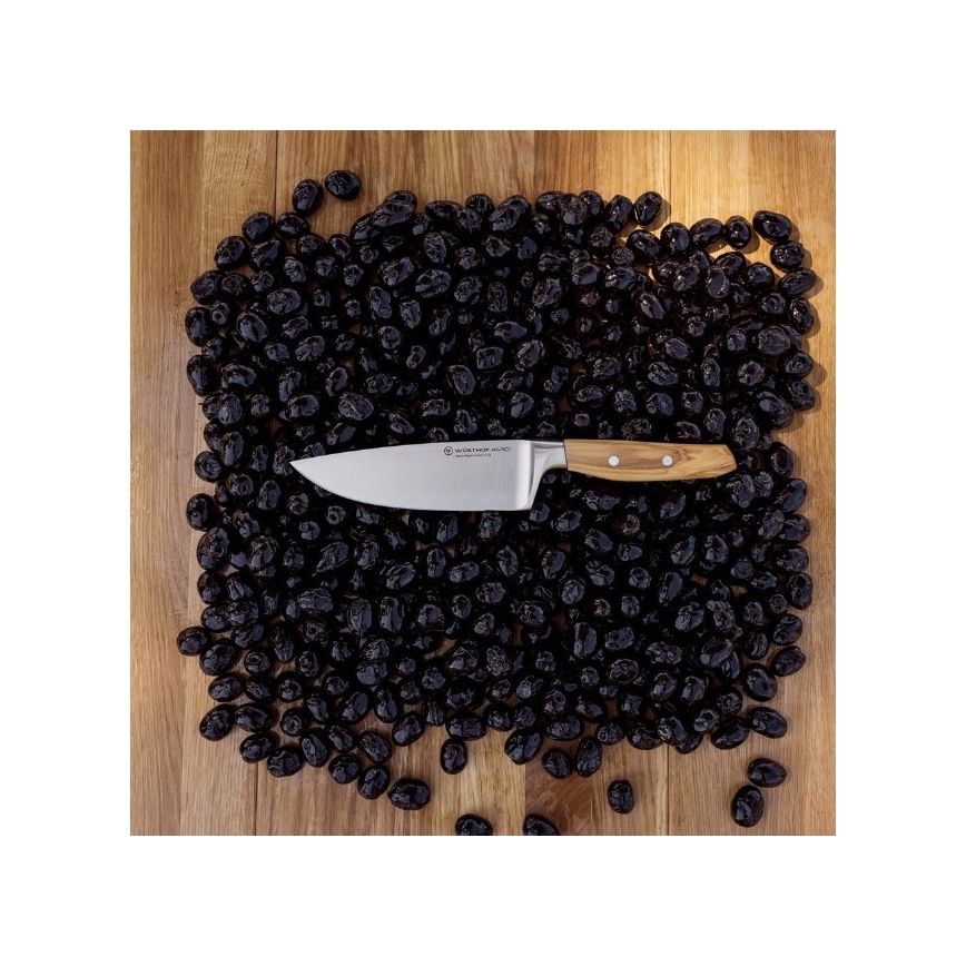 Wüsthof - Faca de chefe AMICI 20 cm madeira de oliveira