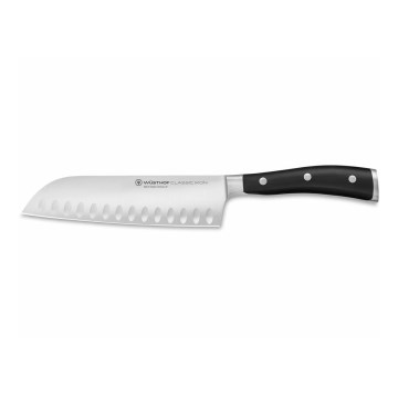 Wüsthof - Faca de cozinha japonesa CLASSIC IKON 17 cm preta