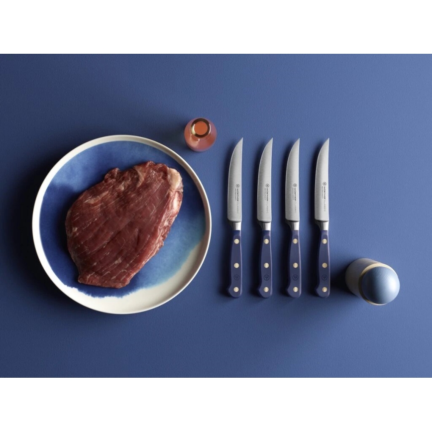 Wüsthof - Faca de cozinha para bife CLASSIC COLOUR 12 cm azul