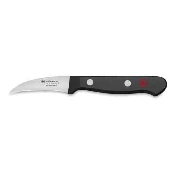 Wüsthof - Faca de cozinha para descascar GOURMET 6 cm preta