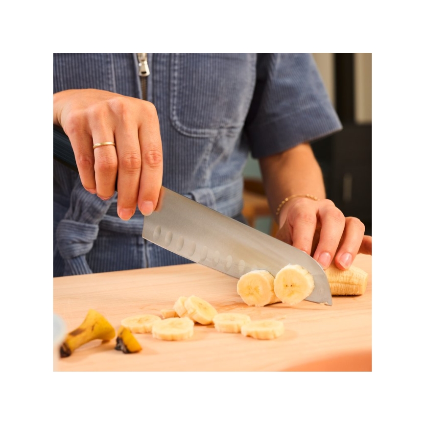 Wüsthof - Faca de cozinha santoku PARTNER 17 cm preta