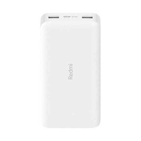 Xiaomi 20000 mAh Redmi 18W Power Bank de Carregamento Rápido Branca