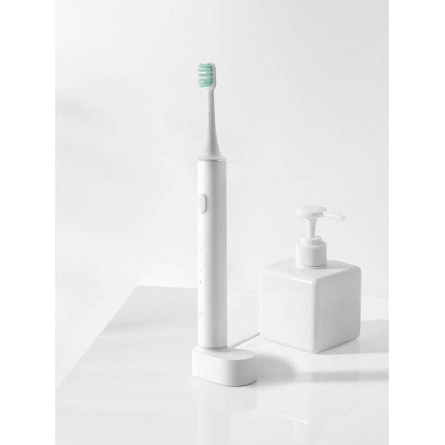 Xiaomi - Escova de dentes elétrica inteligente T500 Bluetooth IPX7 branca