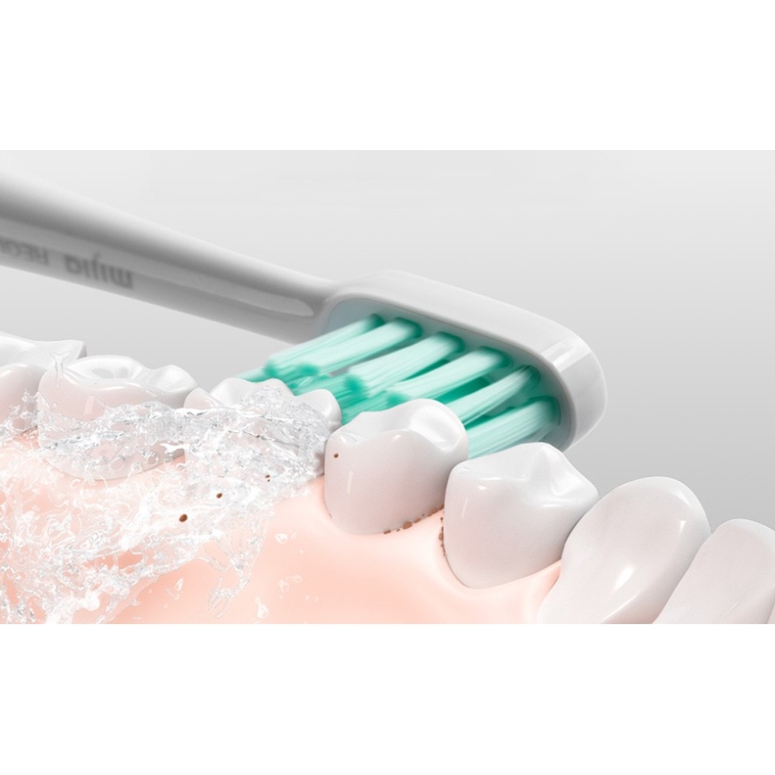 Xiaomi - Escova de dentes elétrica inteligente T500 Bluetooth IPX7 branca