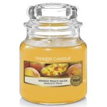 Yankee Candle - Vela aromática MANGO PEACH SALSA pequeno 104g 20-30 horas