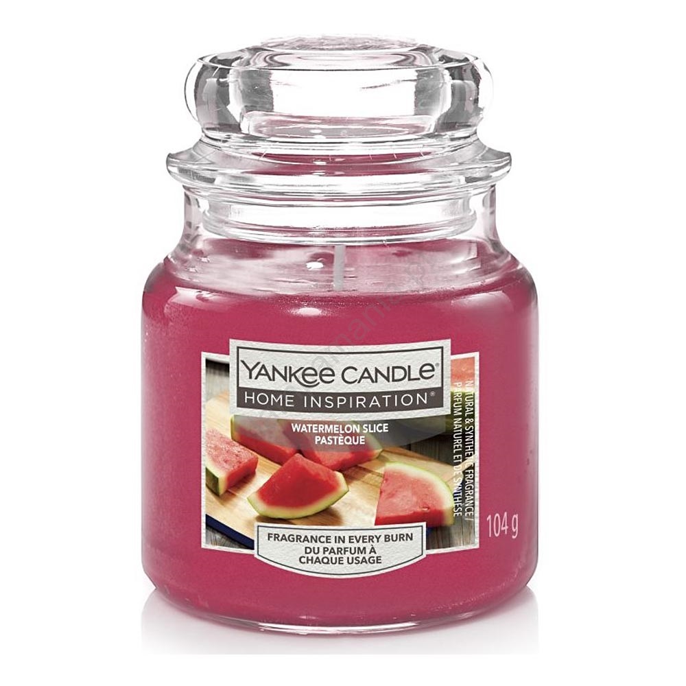 Yankee Candle Vela aromática WATERMELON SLICE pequeno 104g 2030