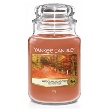 Yankee Candle - Vela aromática WOODLAND ROAD TRIP grande 623g 110-150 horas