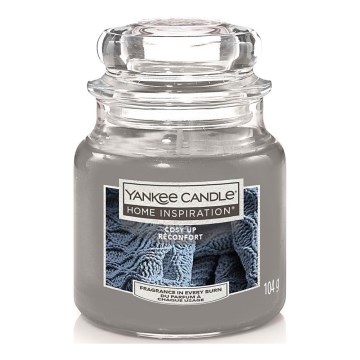 Yankee Candle - Vela perfumada COSY UP pequena 104g 20-30 horas