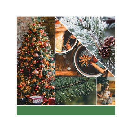 Yankee Candle - Vela perfumada SHIMMERING CHRISTMAS TREE grande 567g 60-90 h.