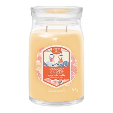 Yankee Candle - Vela perfumada SLOPESIDE SPRITZ grande 567 g 60-90 horas