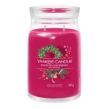Yankee Candle - Vela perfumada SPARKLING WINTERBERRY grande 567g 60-90 horas
