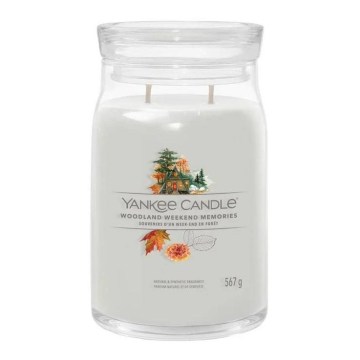 Yankee Candle - Vela perfumada WOODLAND WEEKEND MEMORIES grande 567g 60-90 horas.