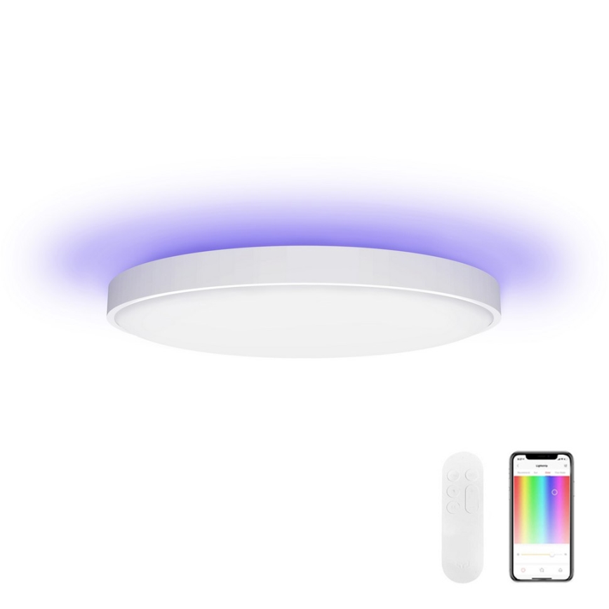 Yeelight - Luminária de teto LED RGB dimável ARWEN 450S LED/50W/230V CRI 90 + controlo remoto Wi-Fi/BT