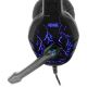Yenkee - Auscultadores LED Gaming com um microfone preto/azul