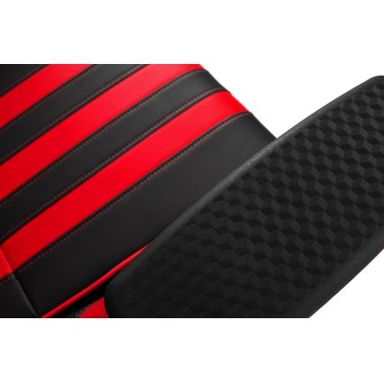Yenkee - Cadeira de gaming preto/vermelho