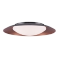 Zambelis 1959 - Iluminação de teto LED LED/28W/230V diâmetro 50 cm cobre