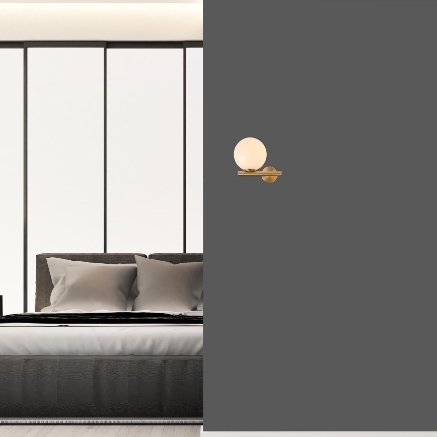 Zambelis 1996 - Iluminação de parede 1xE14/15W/230V dourada