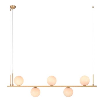 Zambelis 1998 - Candelabro suspenso 5xE14/15W/230V dourada