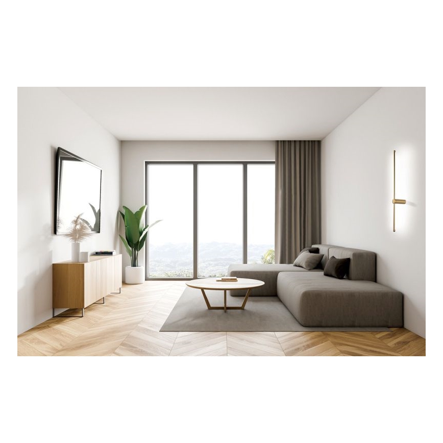 Zambelis 20117 - Iluminação de parede LED LED/20W/230V dourada