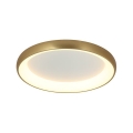 Zambelis 2042 - Iluminação de teto LED com regulação LED/30W/230V diâmetro 40 cm dourada