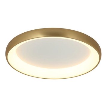 Zambelis 2050 - Luminária de teto LED dimmerizável LED/50W/230V diâmetro 60 cm dourada