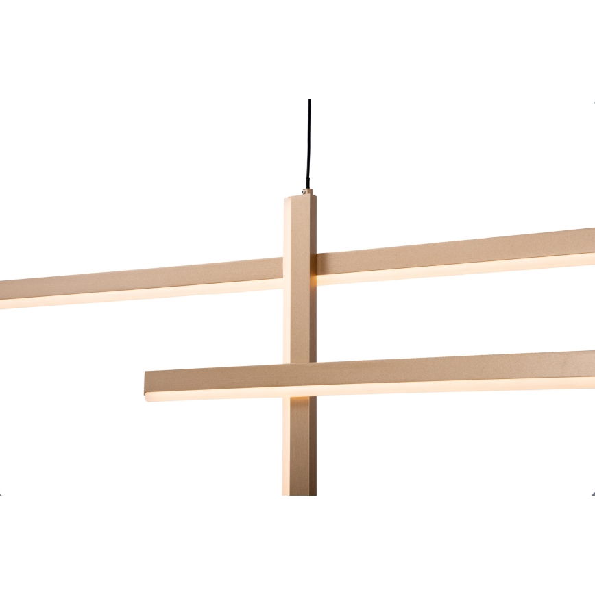 Zambelis 22022 - Candelabro suspenso LED com regulação LED/41W/230V dourada