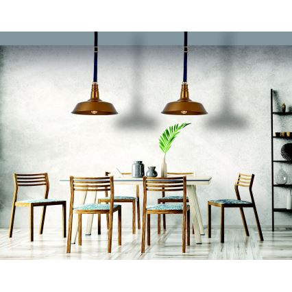 Zambelis 22225 - Candelabro suspenso 1xE27/40W/230V