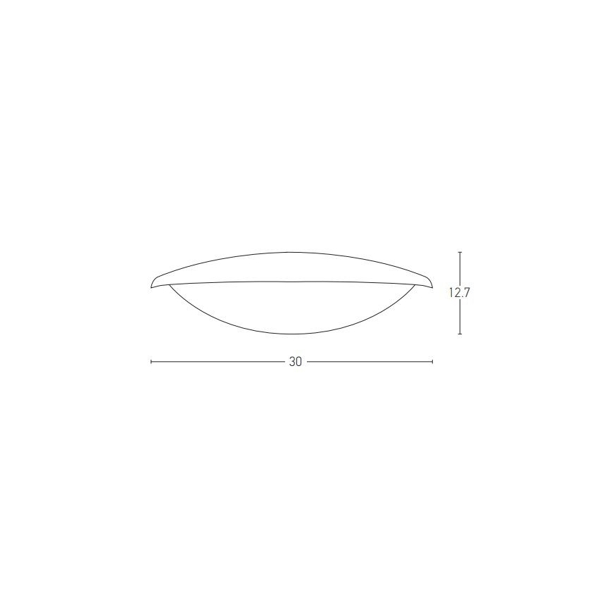 Zambelis E115 - Iluminação de parede exterior LED LED/6W/230V IP54 antracite