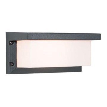 Zambelis E128 - Iluminação de parede exterior 1xE27/18W/230V IP54 antracite
