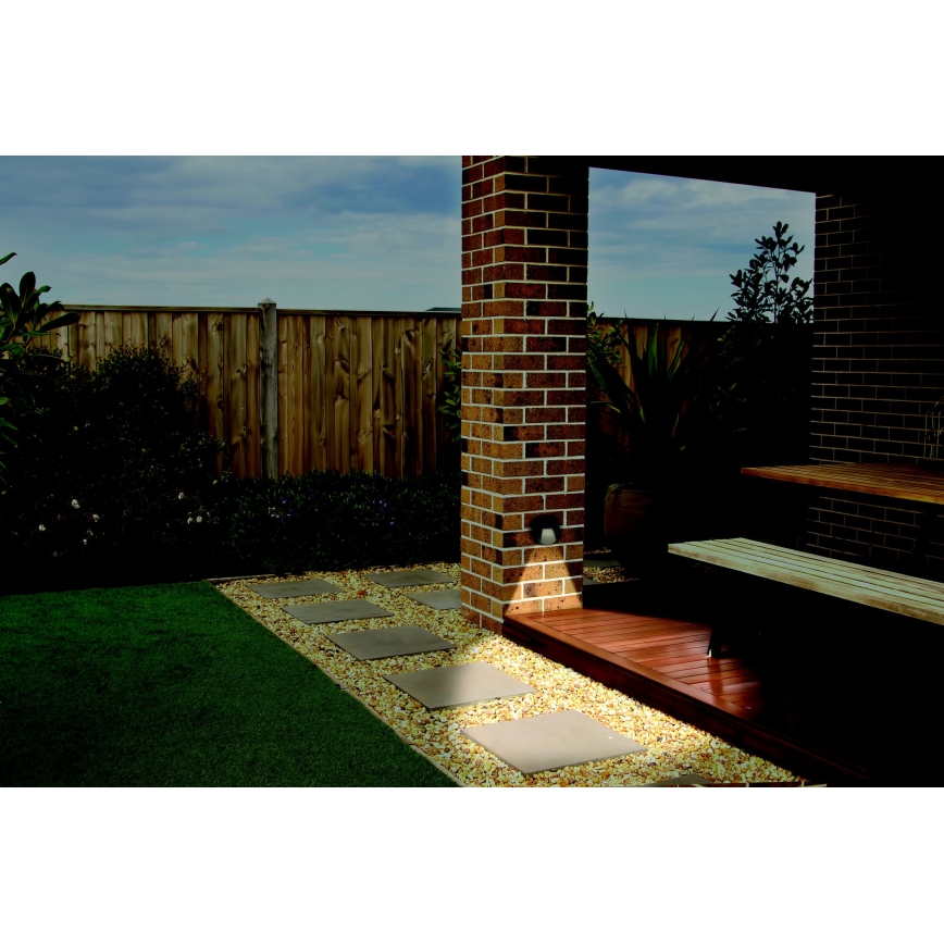 Zambelis E183 - Iluminação para escadas exteriores LED LED/3W/230V IP54 antracite