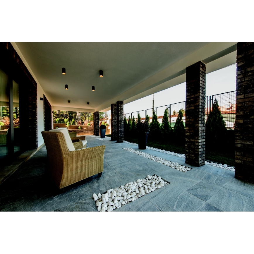 Zambelis E219 - Foco exterior 1xGU10/7W/230V IP54 preto