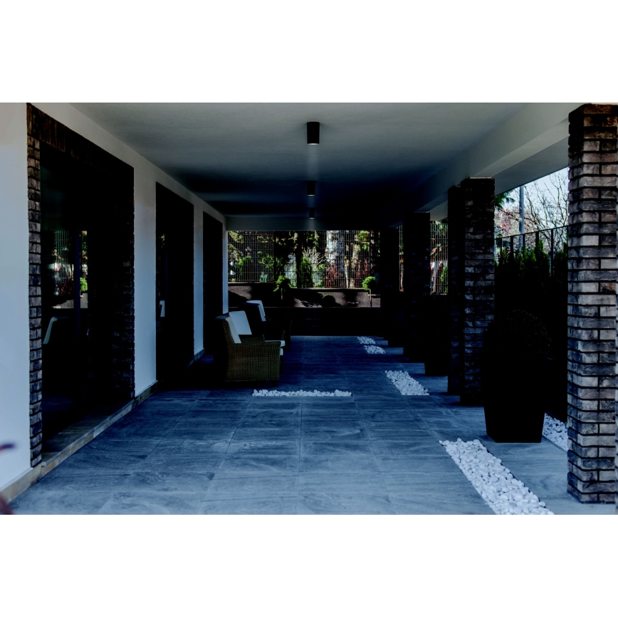 Zambelis E309 - Foco exterior 1xGU10/7W/230V IP54 preto