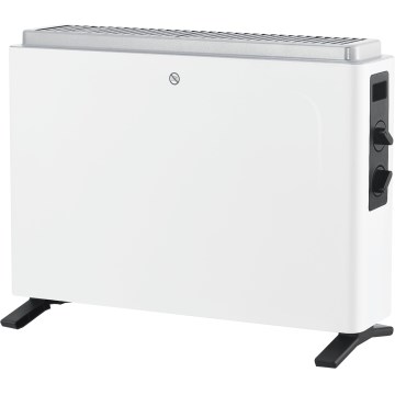 ZEVENTI - Aquecedor elétrico/convector 2000W/230V branco