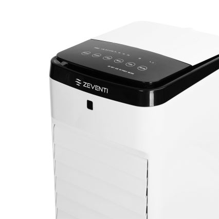 ZEVENTI - Arrefecedor de ar ARCTIC 60W/230V preto/branco + controlo remoto