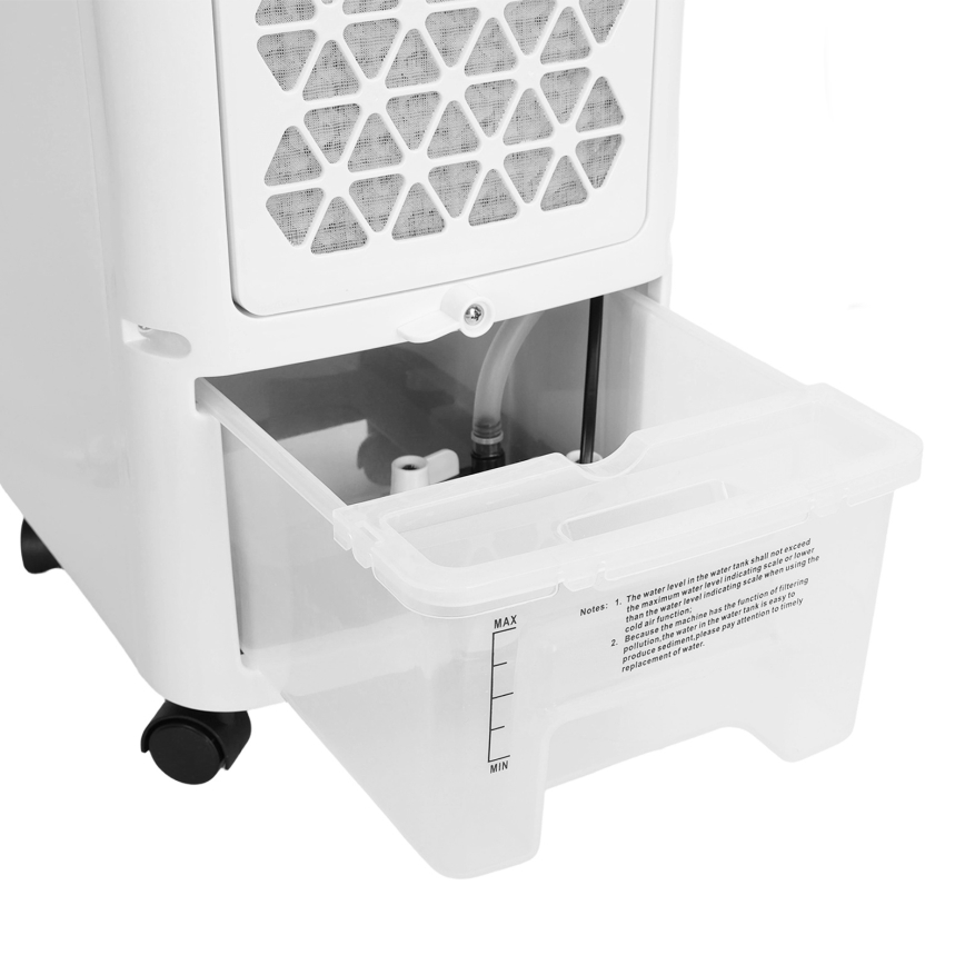 ZEVENTI - Arrefecedor de ar ARCTIC 60W/230V preto/branco + controlo remoto