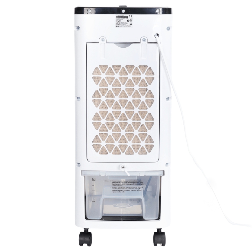 ZEVENTI - Arrefecedor de ar ARCTIC 60W/230V preto/branco + controlo remoto