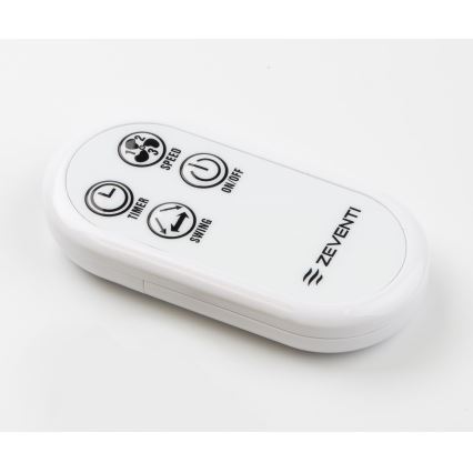 ZEVENTI - Comando à distância para ventoinhas FREEZE branco